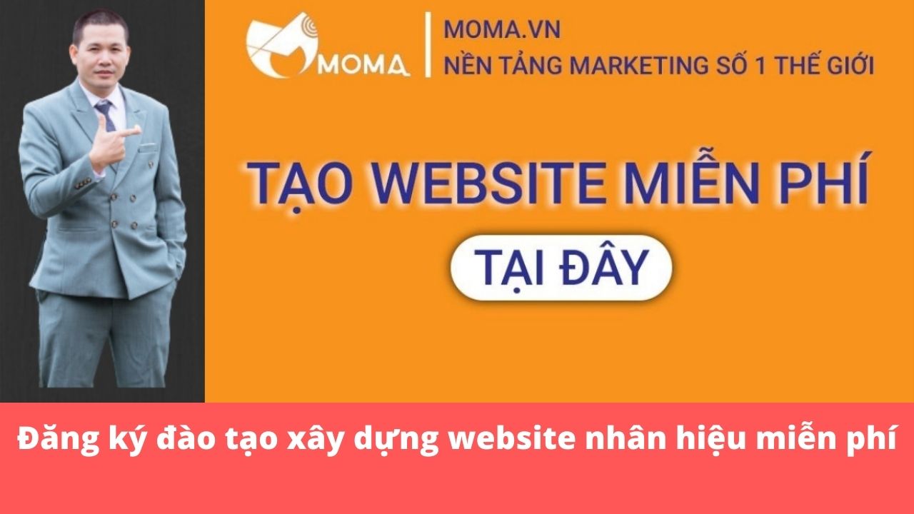 THIẾT KẾ WEBSITE Moma Startup - Dịch vụ website cá nhân